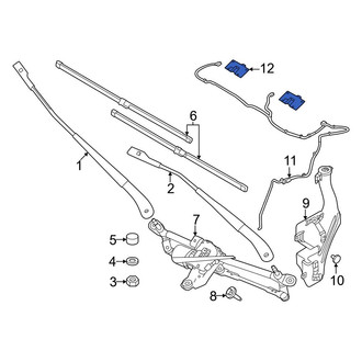 Dodge OE - Front Windshield Washer Nozzle