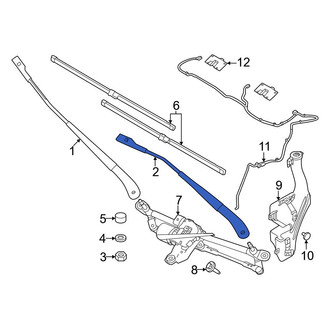 Dodge OE - Left Wiper Arm