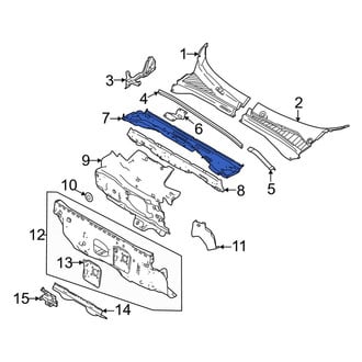 Dodge OE - Cowl Plenum Panel