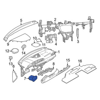 Dodge OE - Right Dashboard Air Vent