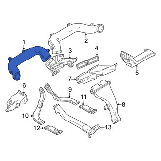 Dodge OE - Front Right Upper Instrument Panel Air Duct
