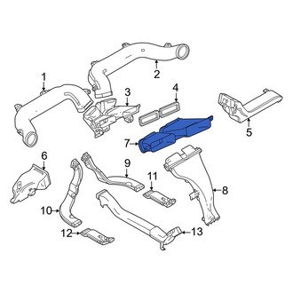Dodge OE - Front Center Instrument Panel Air Duct