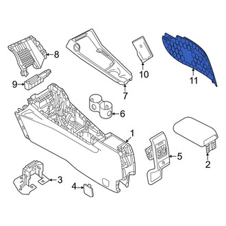 Dodge OE - Front Console Panel