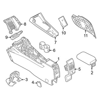 Dodge OE - Center Console