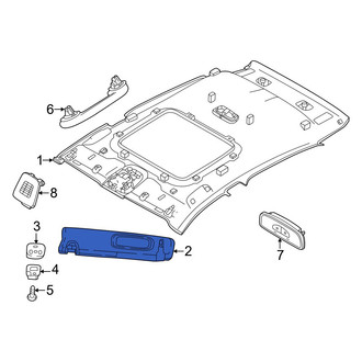 Dodge OE - Left Sun Visor