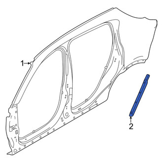 Dodge OE - Left Uniside Reinforcement