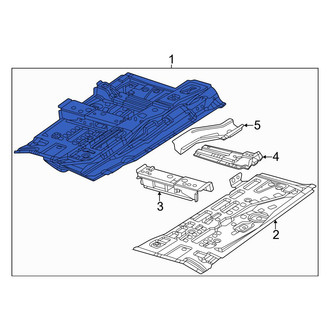 Dodge OE - Front Floor Pan