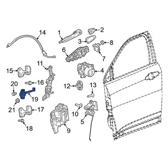 Dodge OE - Front Door Check
