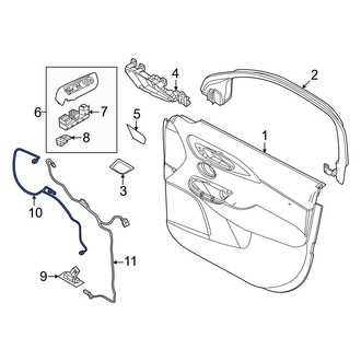 Dodge OE - Front Right Door Wiring Harness