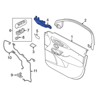 Dodge OE - Front Right Inner Interior Door Handle