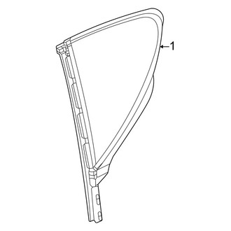 Dodge OE - Quarter Panel - Glass