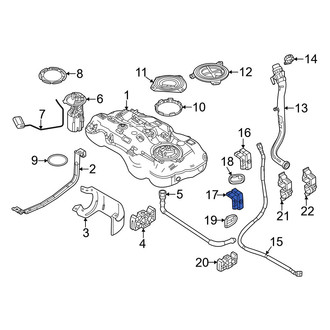 Dodge OE - Lower Evaporative Emissions System Line Clip