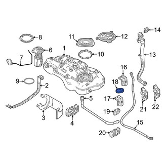 Dodge OE - Evaporative Emissions System Line Clip