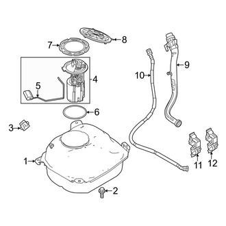 Dodge OE - Fuel System Components (1.3L)