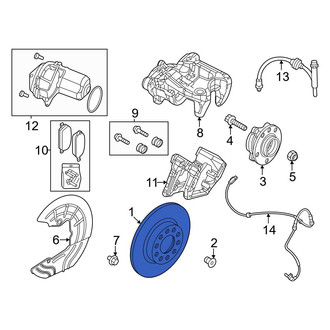 Dodge OE - Rear Disc Brake Rotor