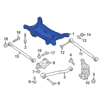 Dodge OE - Rear Suspension Subframe Crossmember