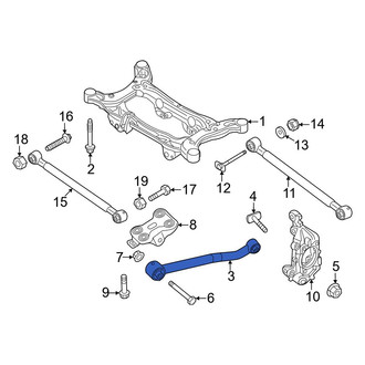 Dodge OE - Rear Left Suspension Trailing Arm
