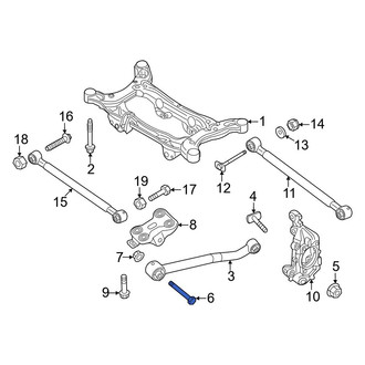 Dodge OE - Suspension Trailing Arm Bolt