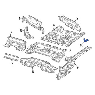 Dodge OE - Left Frame Side Member Bracket
