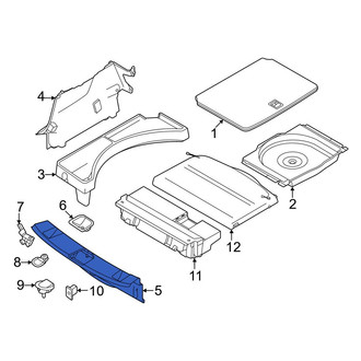 Dodge OE - Rear Liftgate Trim Scuff Plate