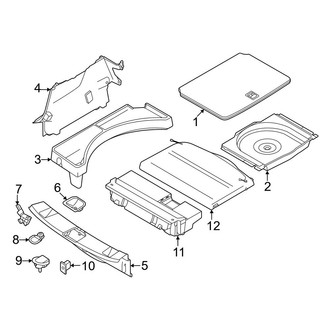 Dodge OE - Rear Body & Floor - Interior Trim