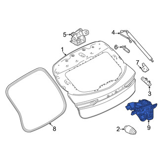Dodge OE - Rear Liftgate Latch