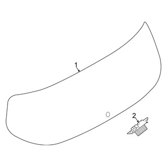 Dodge OE - Lift Gate - Glass