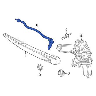 Dodge OE - Rear Back Glass Washer Nozzle