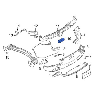 Dodge OE - Rear Bumper Impact Absorber