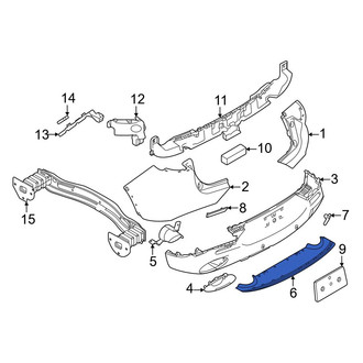 Dodge OE - Rear Valance Panel
