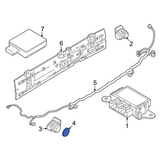 Dodge OE - Parking Aid Sensor Retaining Ring