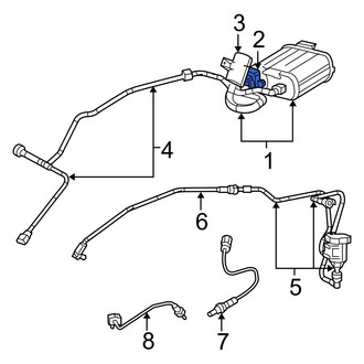 Dodge OE - Vapor Canister Purge Valve Assembly