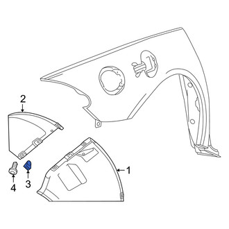 Dodge OE - Floor Jack Nut