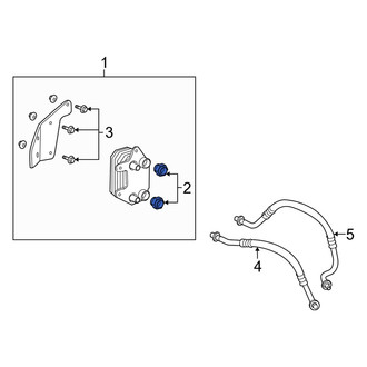 Dodge OE - Engine Oil Cooler Line Connector