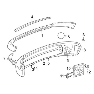 Dodge OE - Front Bumper - Bumper & Components (1500)