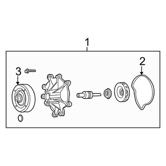 Dodge OE - Cooling - Water Pump (3.7L)