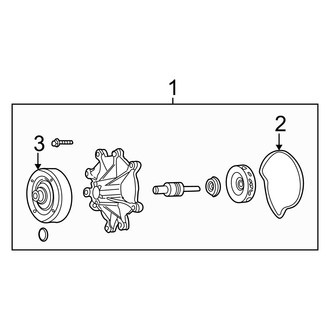 Dodge OE - Cooling - Water Pump (1500 4.7L)