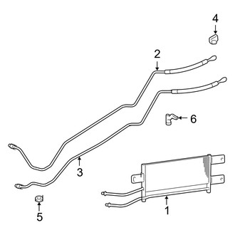 Dodge OE - Cooling - Trans Oil Cooler (1500 5.7L)