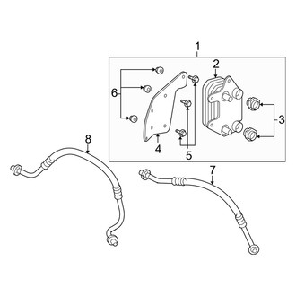 Dodge OE - Cooling - Oil Cooler (8.3L)