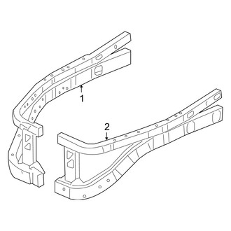 Dodge OE - Fender - Structural Components & Rails (1500)