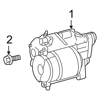Dodge OE - Electrical - Starter (1500 Laramie / SLT / ST 5.7L)
