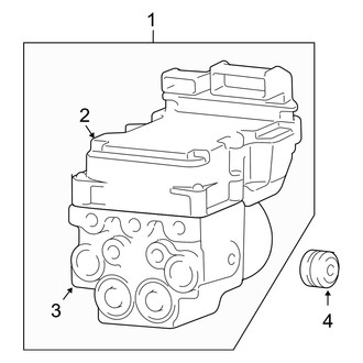 Dodge OE - Electrical - ABS Components (1500 4-Wheel ABS 5.7L)