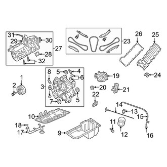 Dodge OE - Engine Parts (1500 Laramie / SLT / ST 4.7L)