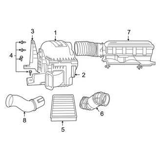 Dodge OE - Engine - Air Intake (1500 5.7L)