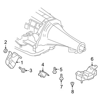 Dodge OE - Engine & Transmission Mounting (1500 4WD 5.7L)