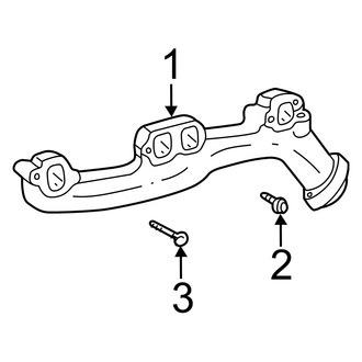 Dodge OE - Exhaust System - Manifold (1500 5.9L)