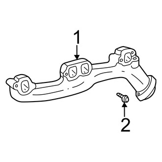 Dodge OE - Exhaust System - Manifold (1500 5.7L)