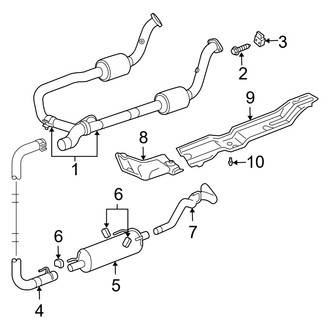 Dodge OE - Exhaust System - Exhaust Components