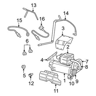 Dodge OE - Emission System - Emission Components (3.7L)