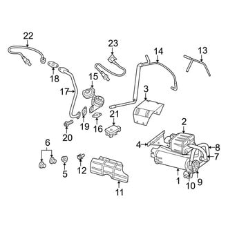 Dodge OE - Emission System - Emission Components (1500 4.7L)